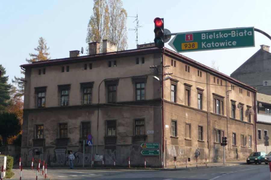 Bielska 2 - przed remontem elewacji - 2012 r.